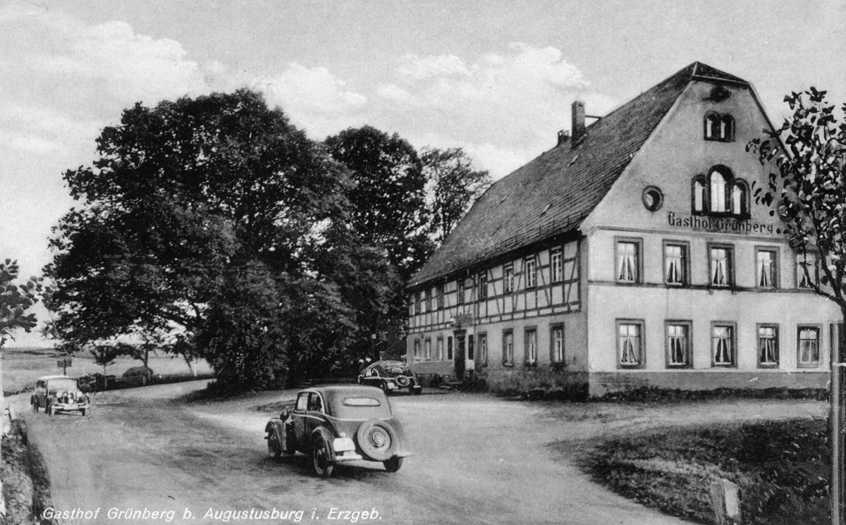 Gasthof Grünberg vor dem 2. Weltkrieg (Foto: Archiv)